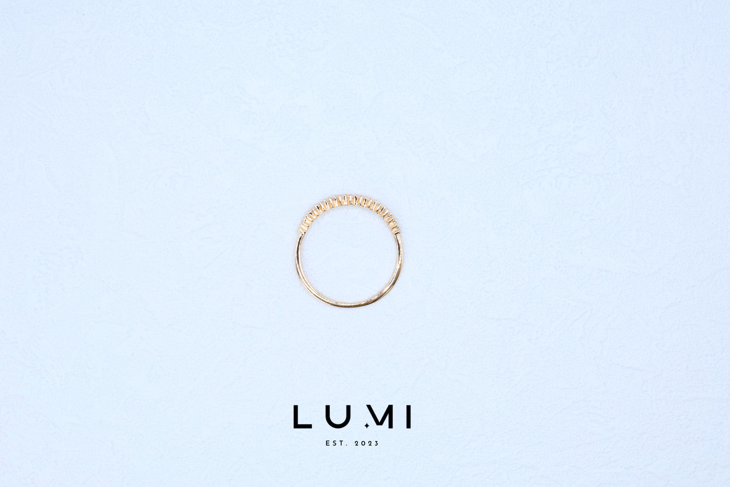 LUMI - 18k Gold Plated, Sterling Silver, Natural Topaz ring